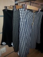 Faldas pata de gallo